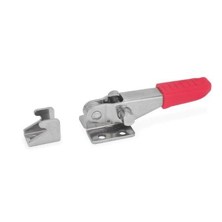 J.W. WINCO GN851-160-T-NI Latch Toggle Clamp 851-160-T-NI